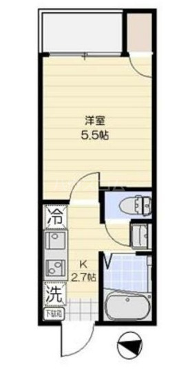 クレア代田の間取り