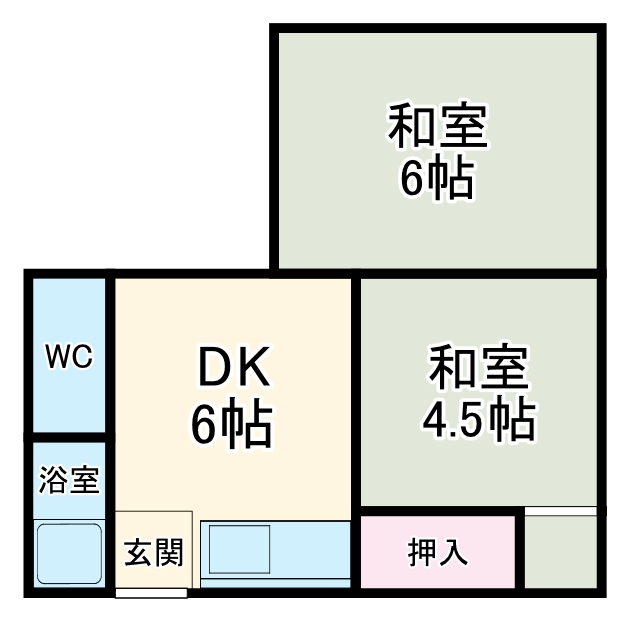 アイティーオー尾平の間取り