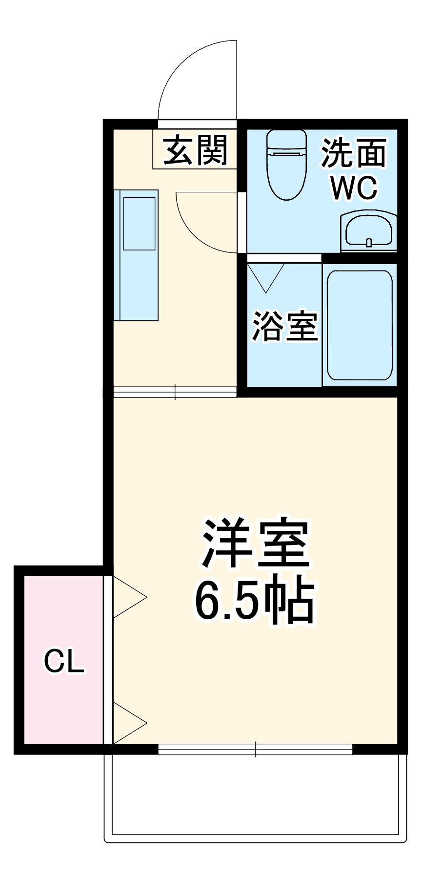 メゾン宮の前の間取り