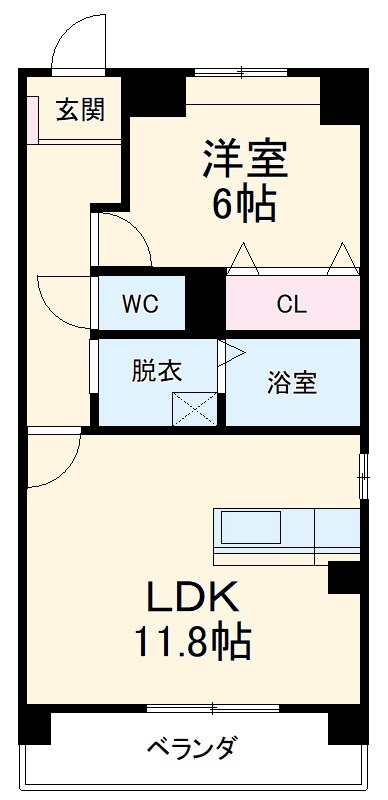 ホームクラルスの間取り