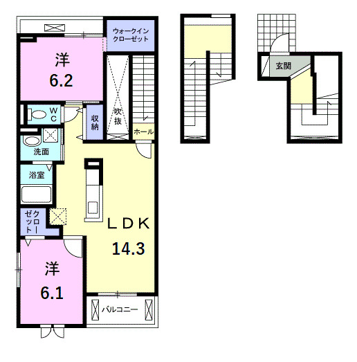 グランデ イーストの間取り
