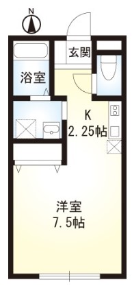 ジュネス目黒の間取り