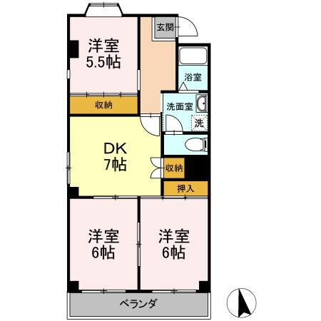 エスプラナードの間取り
