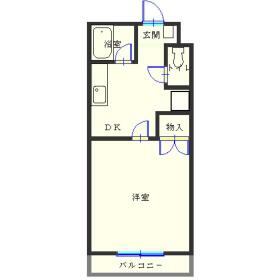 アルカディア15の間取り