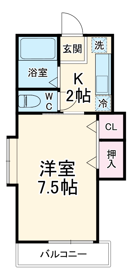 ヴァン シャンテの間取り