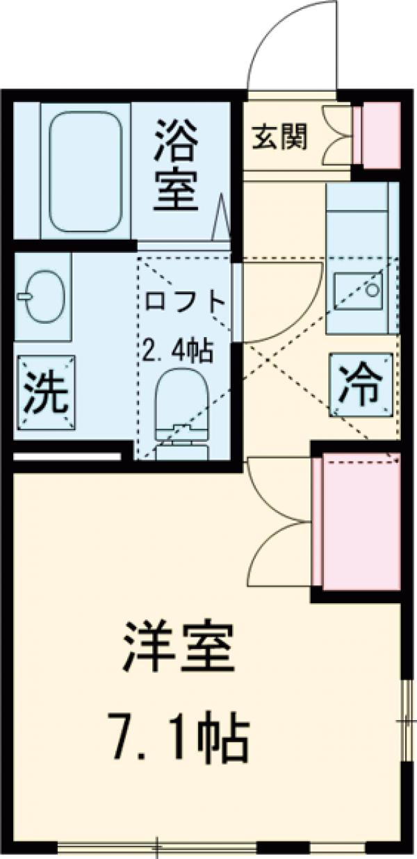 シエルＮ棟の間取り