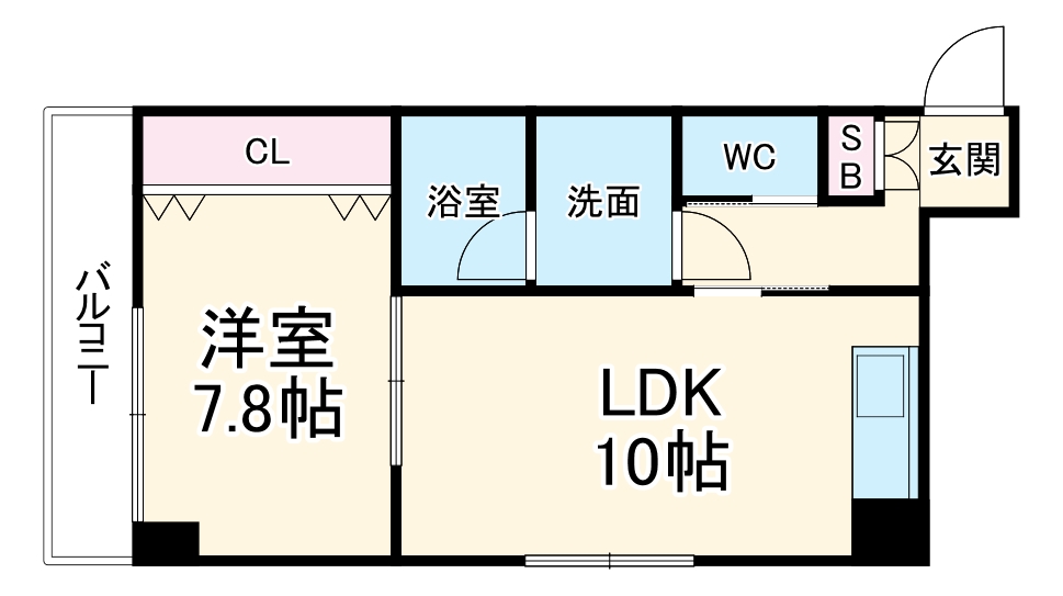 BENTURY横井の間取り