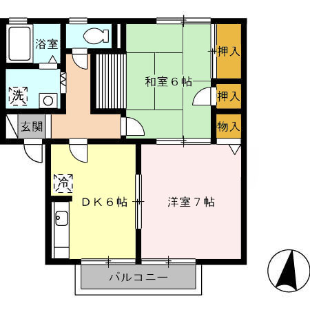 セジュールかあさの間取り