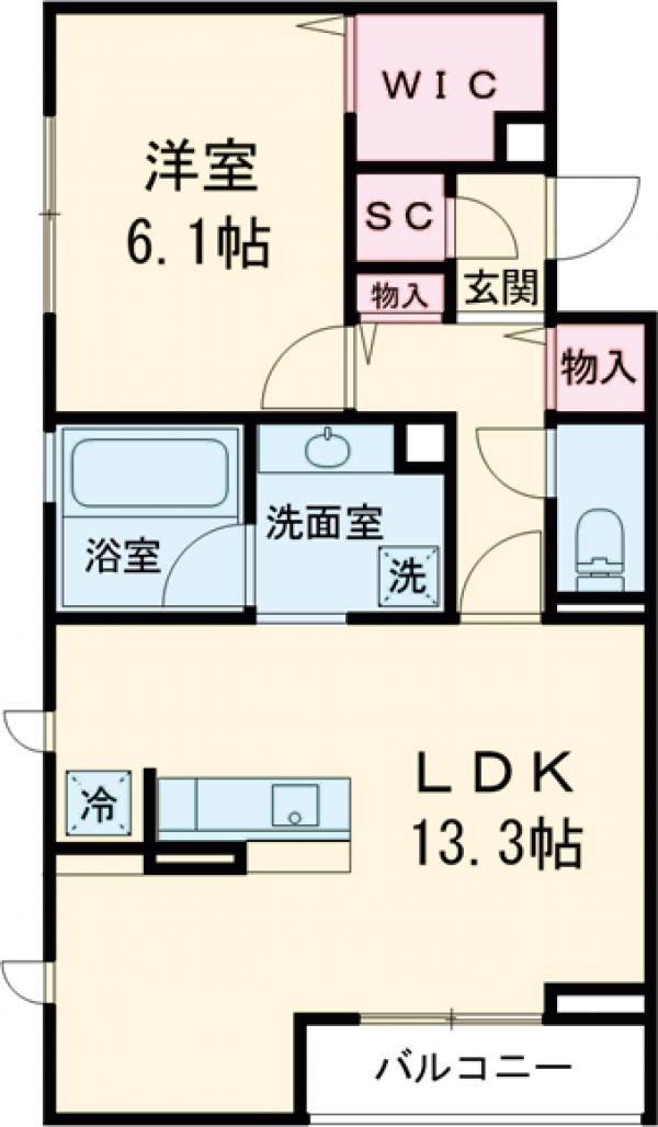 Maison桜の杜の間取り