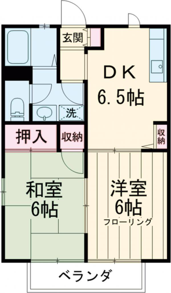 メゾン・ワイズAの間取り