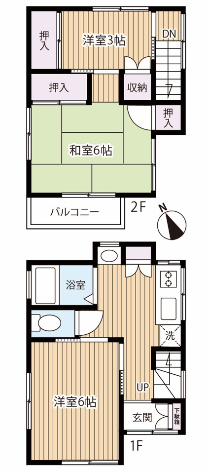 松戸市松戸戸建ての間取り