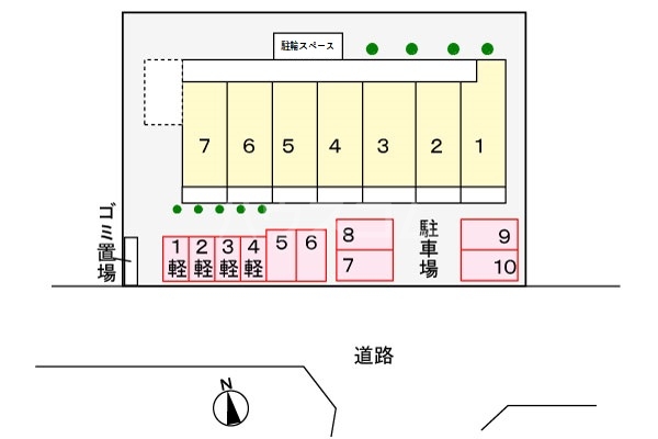 3/9 駐車場