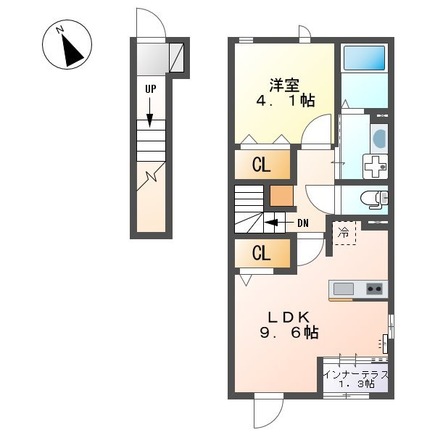 シティーリバー ハーベストの間取り