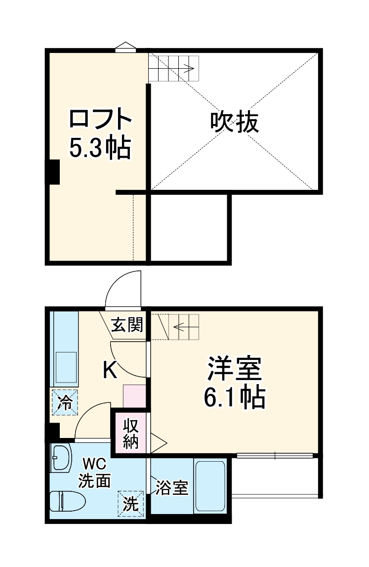 メルサンディの間取り