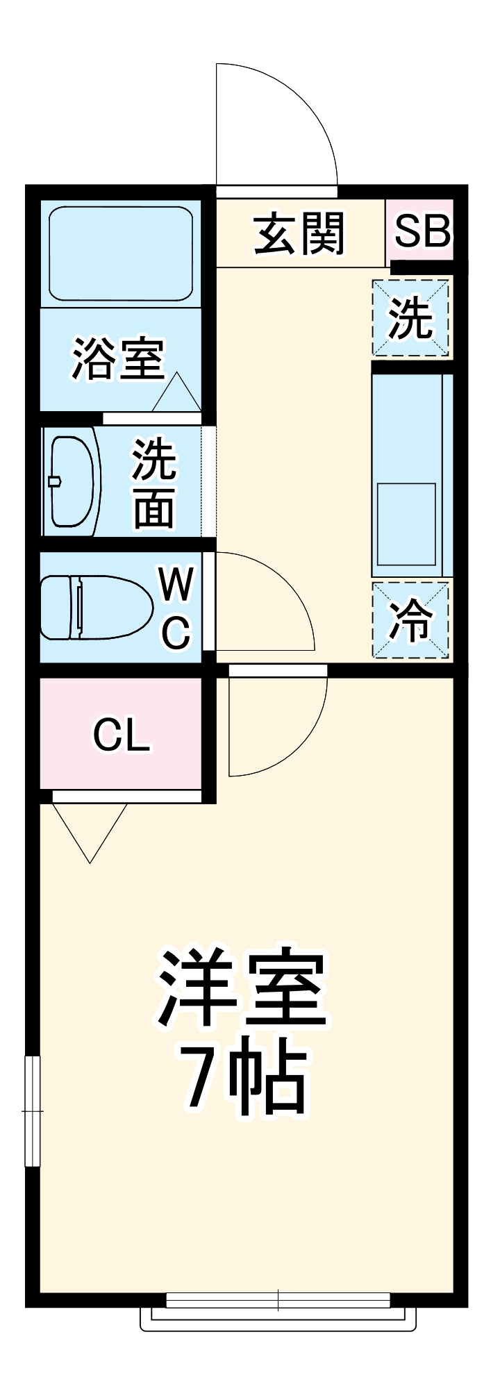 ラフォーレの間取り