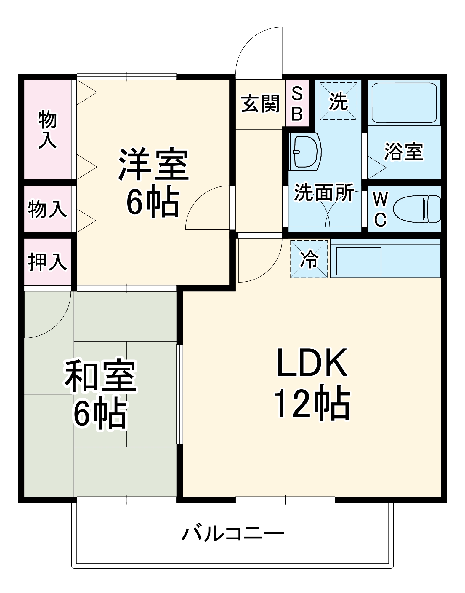 パティオ大宮の間取り