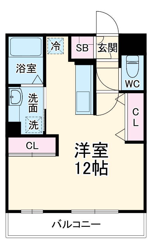 I.ヴィレッジ WESTの間取り