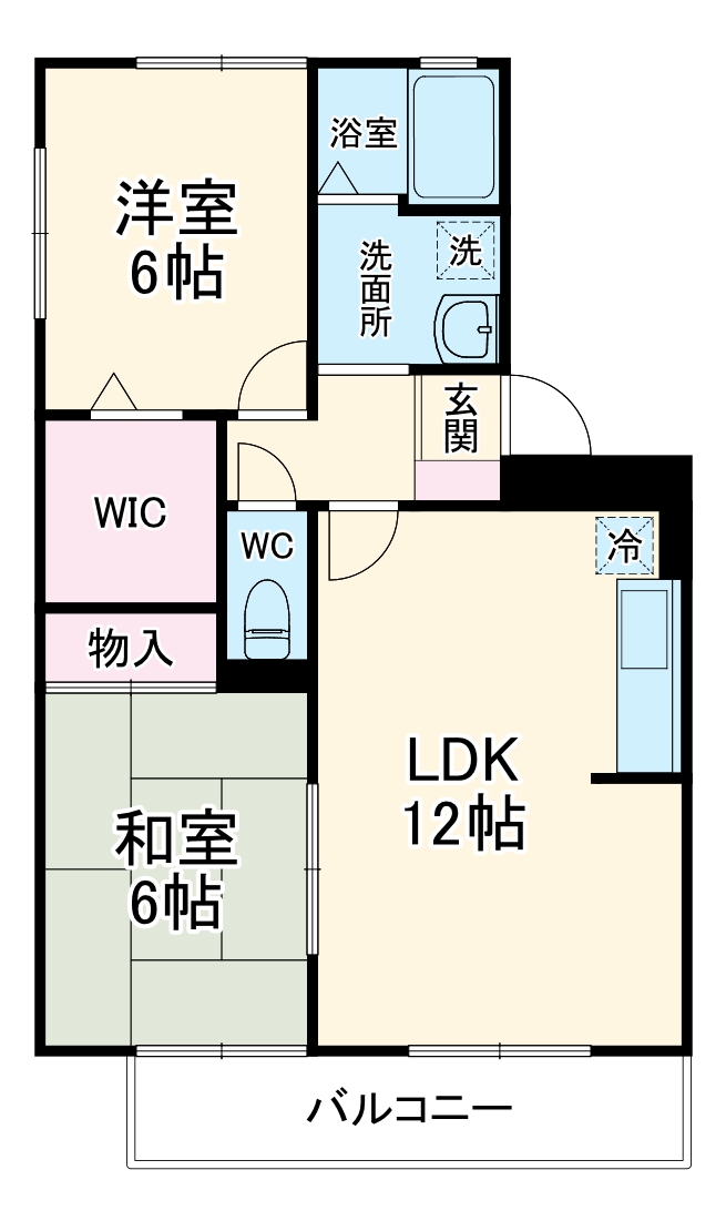パークサイドヴィレッジの間取り