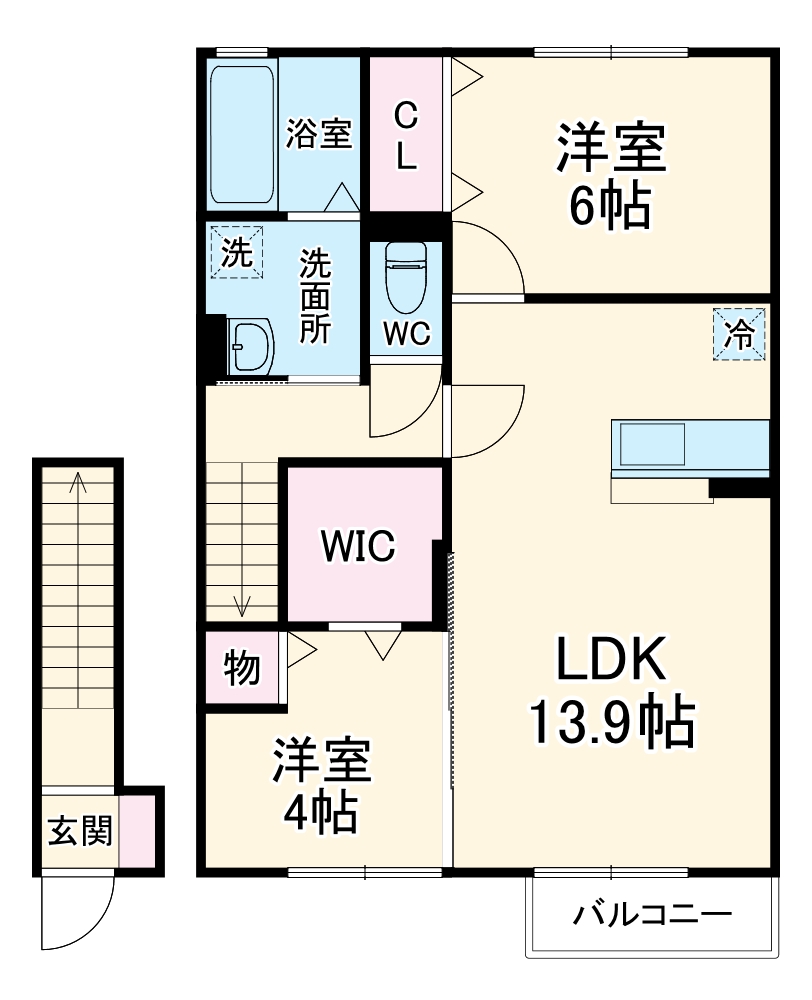 五反田ガーデン 南館の間取り