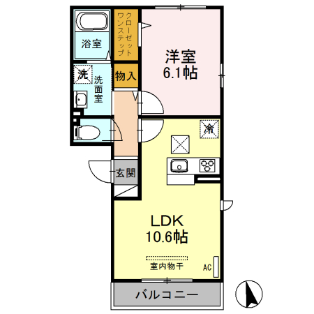 SORRISO(ソリッソ)の間取り