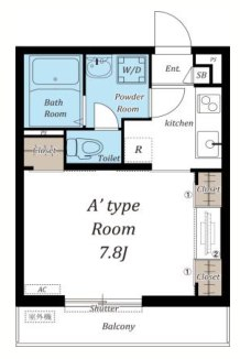 リブリ・MARSの間取り