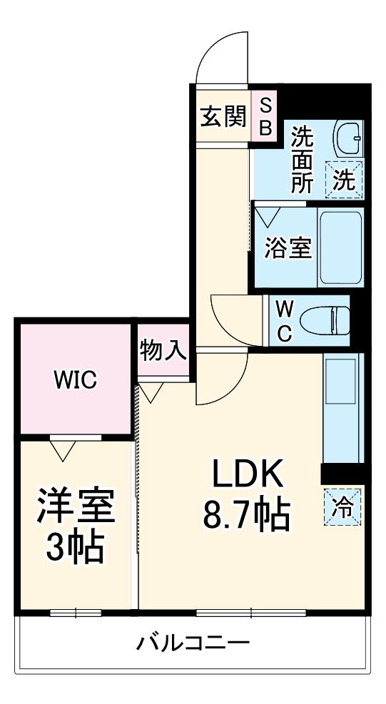 五反田ガーデンの間取り