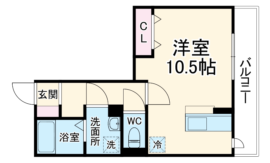 プレシャスガーネットの間取り