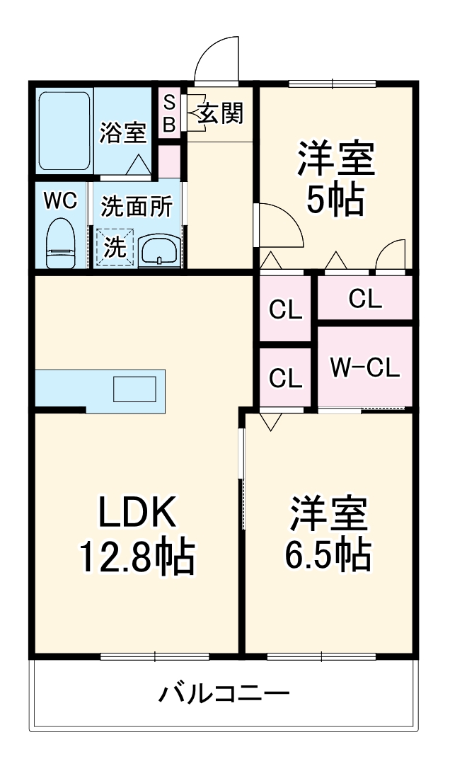 パークアベニューの間取り