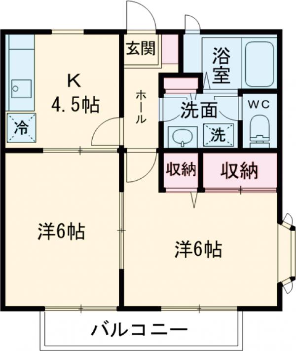 マグノリアの間取り