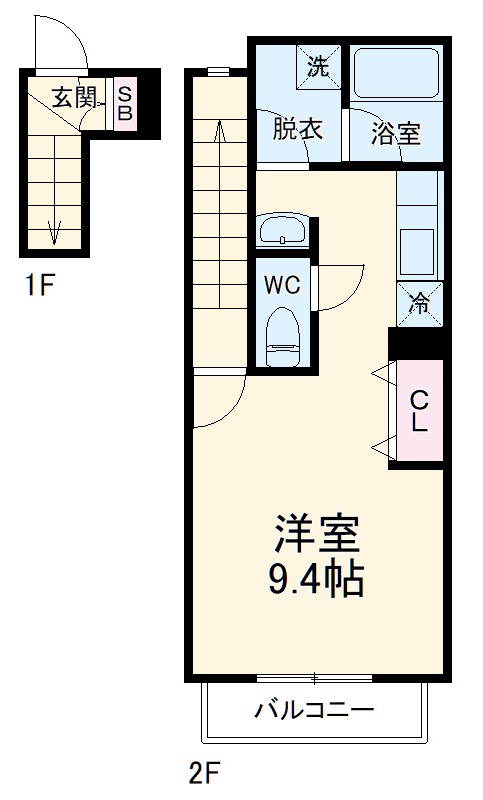 グランコート山王の間取り
