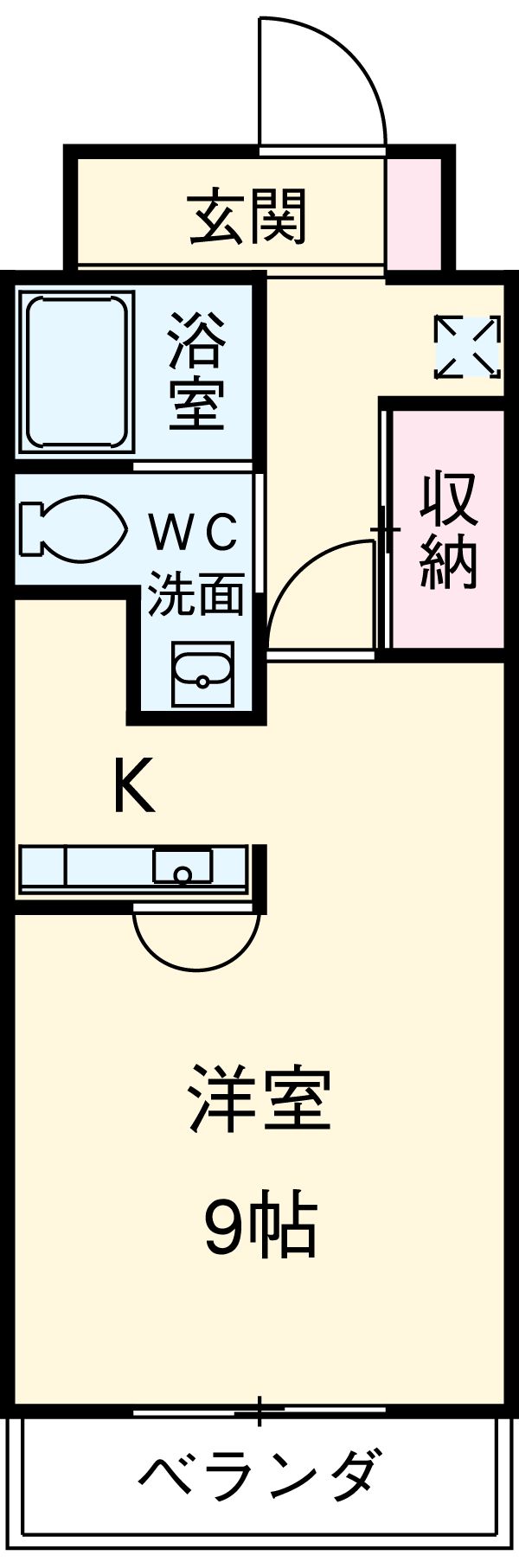 イデア新城の間取り