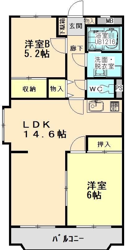 リバーサイドテラスの間取り
