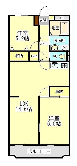 リバーサイドテラスの間取り