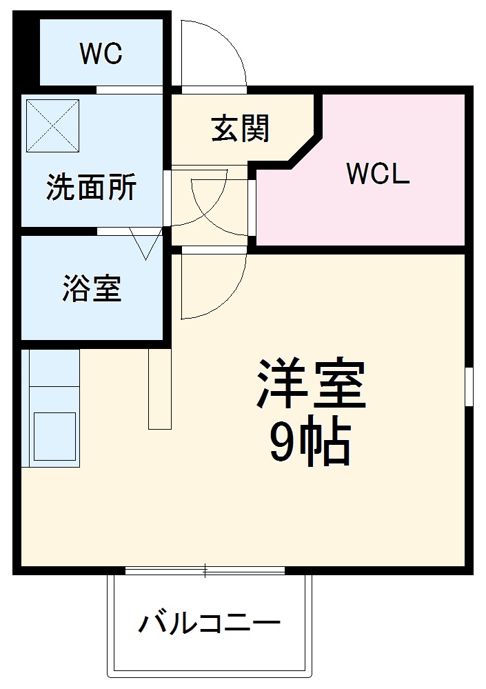 ilusion中村公園の間取り
