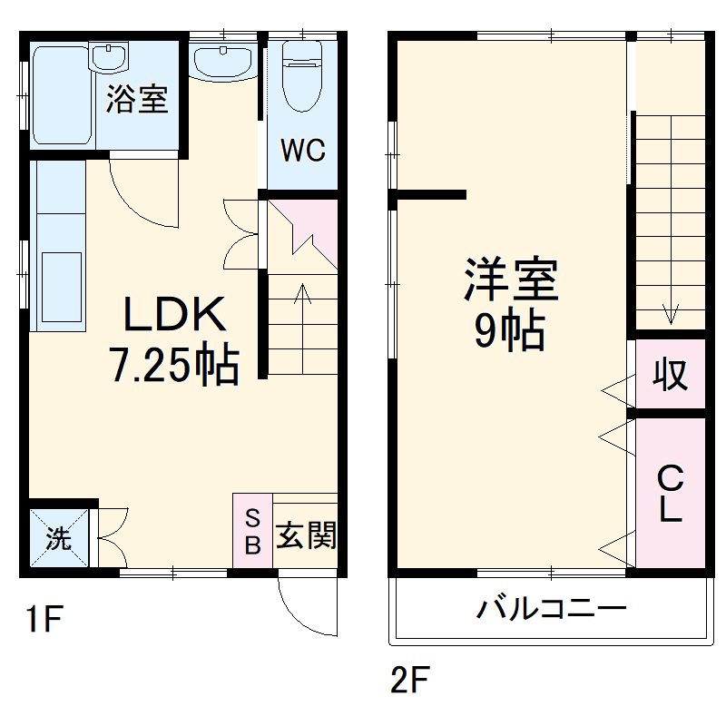 プランタンの間取り