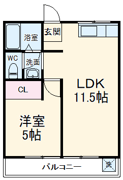 ロイヤルハイツ舞の間取り