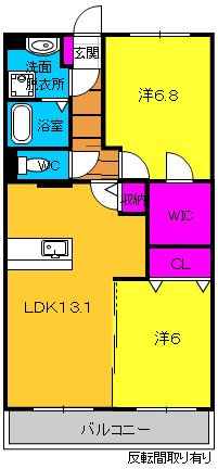 ハーモニーの間取り