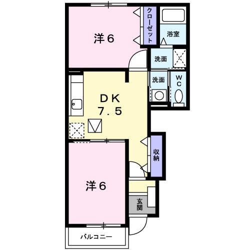 グリーンフィールドCの間取り
