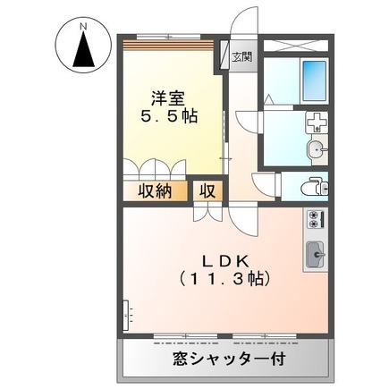 ノーザン ハイムの間取り