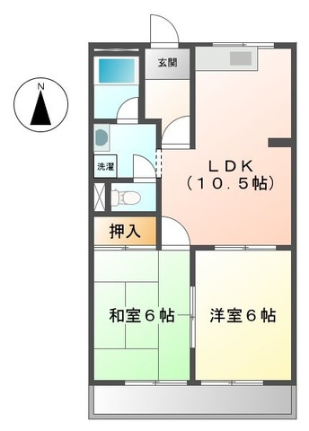 メゾンエクセルⅡの間取り