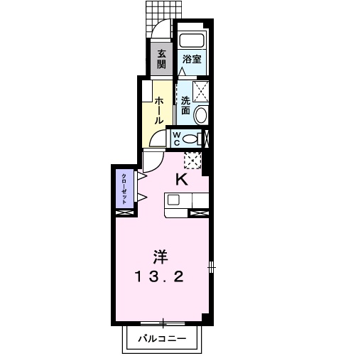 ポエム宇頭の間取り