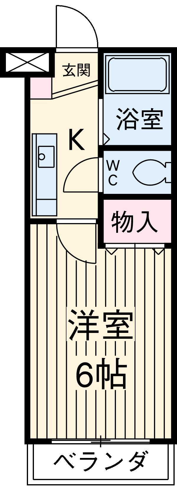 コンフォートマンション下町の間取り