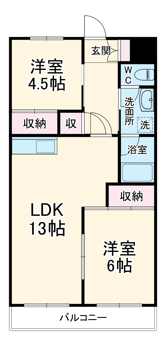 渋谷コート3号館の間取り