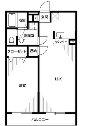 アムール Mimuraの間取り