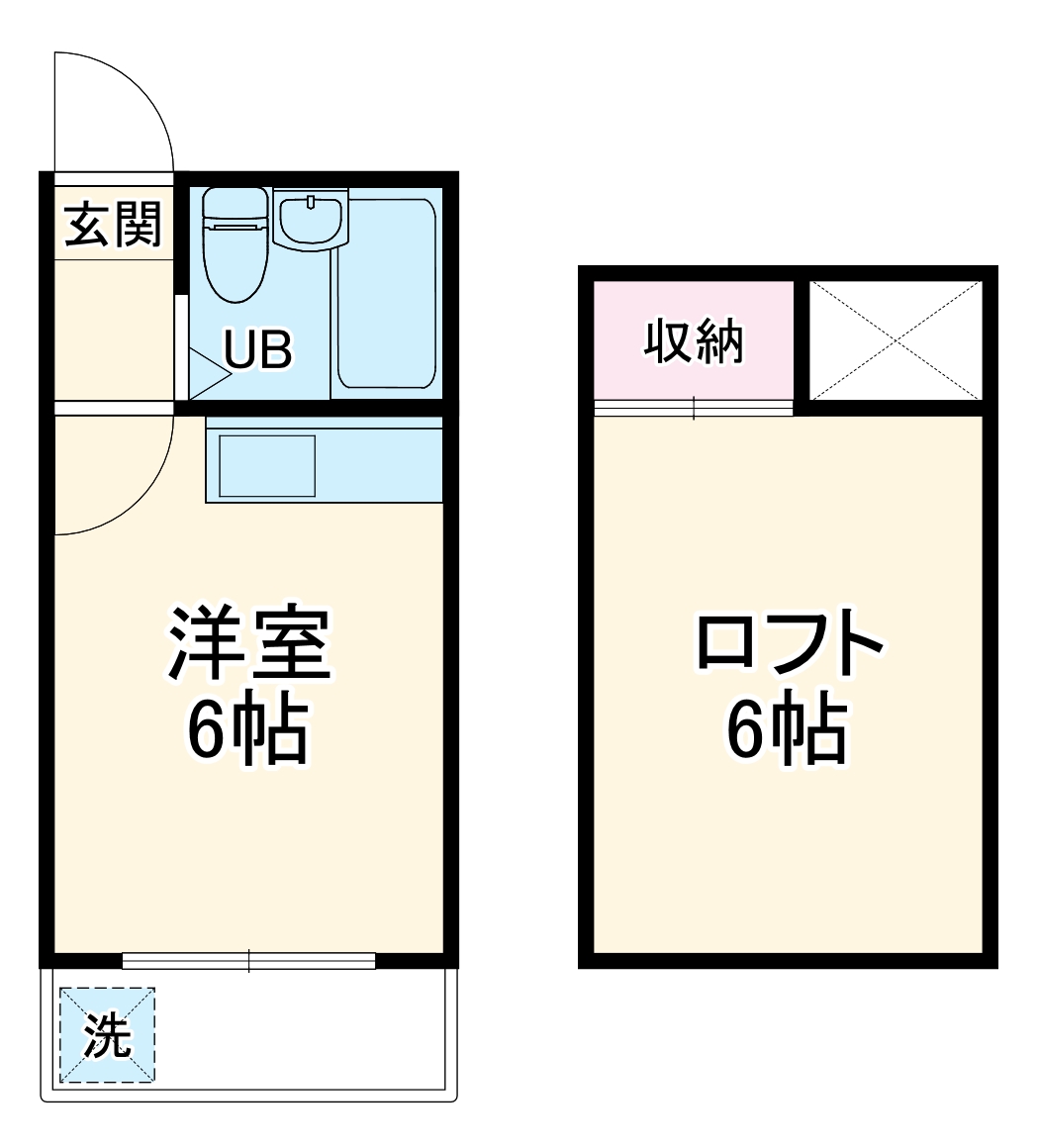 フジレジデンスⅠの間取り