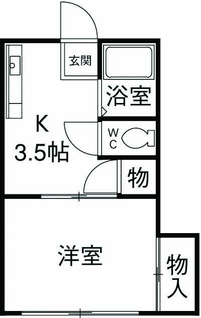 サマーハウスの間取り