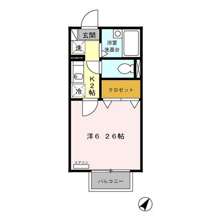 メゾンベールの間取り