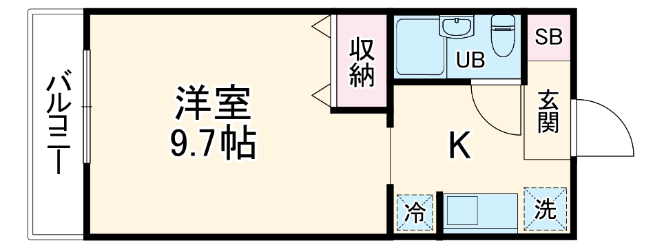 ハイホーム西川口の間取り