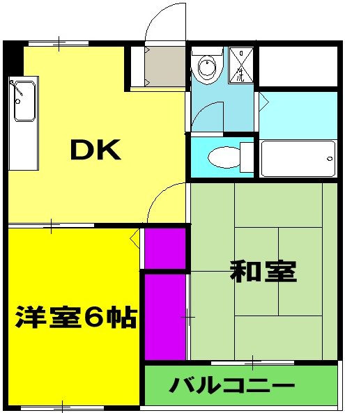 リヴェールの間取り