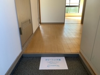 8/16 玄関